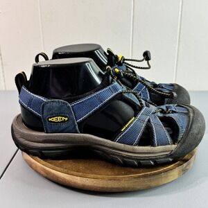 KEEN Water Sandal Sport H2 Blue Yellow Women's Waterproof Outdoor Size 6.5